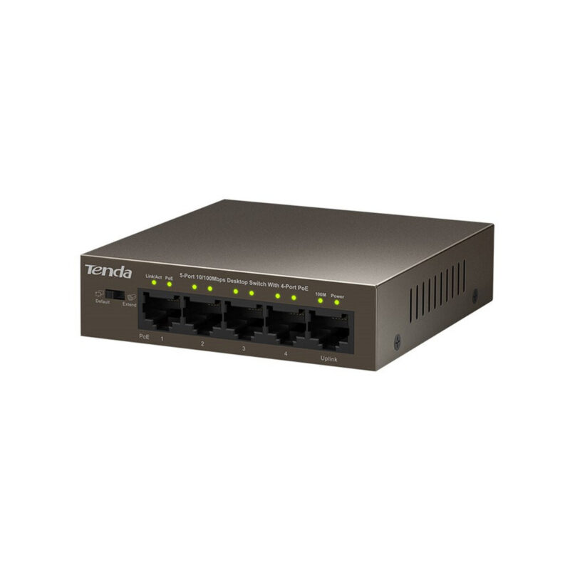 SWITCH POE TENDA TEF1105P-4-63W