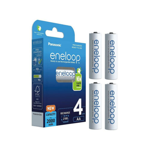 Akumulatorki AA / R6 Panasonic Eneloop 2000mAh BK-3MCDE/4BE (blister 4 szt.)
