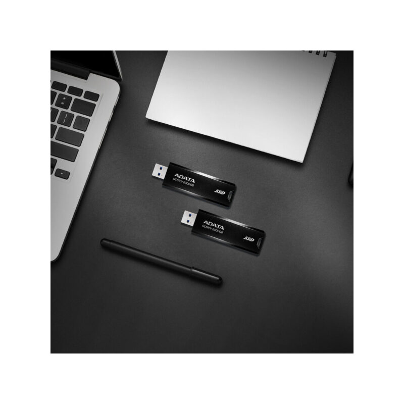 Dysk zewnętrzny SSD Adata SC610 500GB USB3.2A czarny