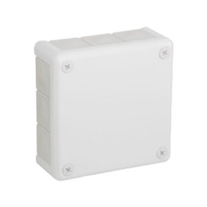 Puszka natynkowa pusta 12 wlotów VIPLAST VP-51 BIAŁA IP55 118x118x46mm 051-01
