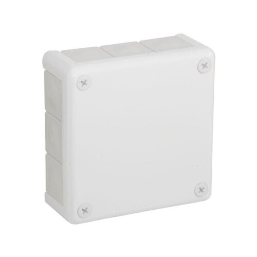 Puszka natynkowa pusta 12 wlotów VIPLAST VP-51 BIAŁA IP55 118x118x46mm 051-01