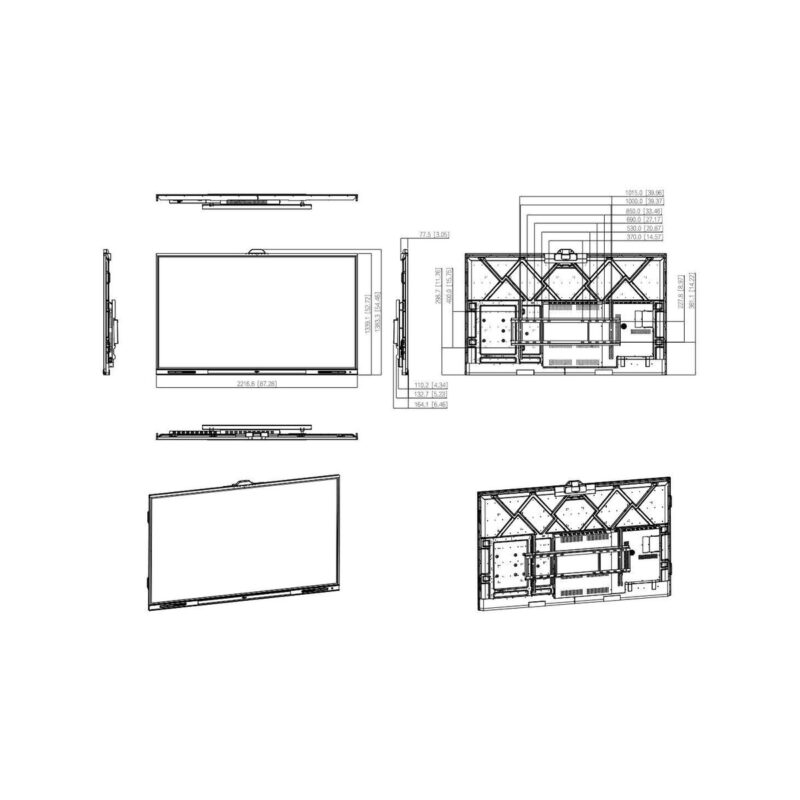 MONITOR TABLICA INTERAKTYWNA DAHUA LPH98-MC470-P