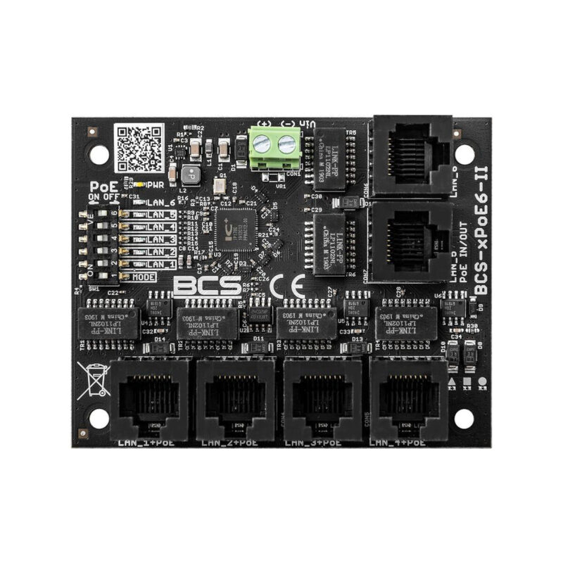 Switch POE BCS POWER BCS-xPoE6-II