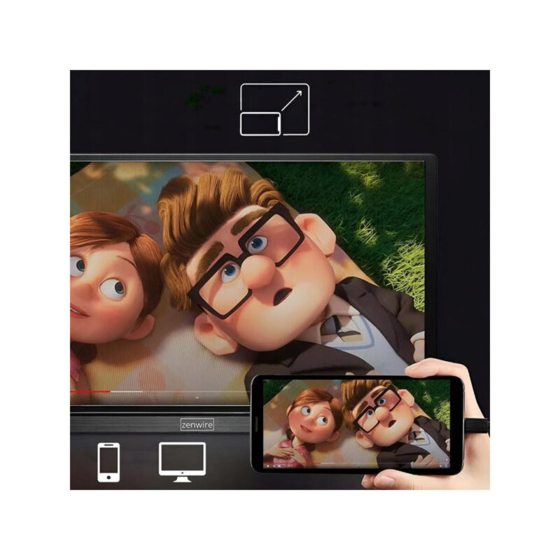 Monitor Przenośny Zenwire 15,6" Full HD 1920x1080 IPS HDR HDMI M9P