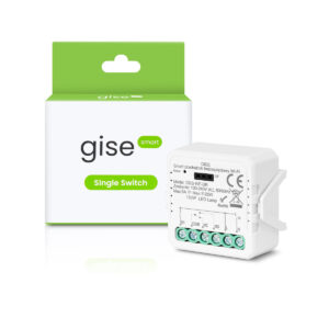 GISE Smart Pojedynczy moduł przekaźnikowy bezpotencjałowy WiFi | Tuya | GSS-WF-DR