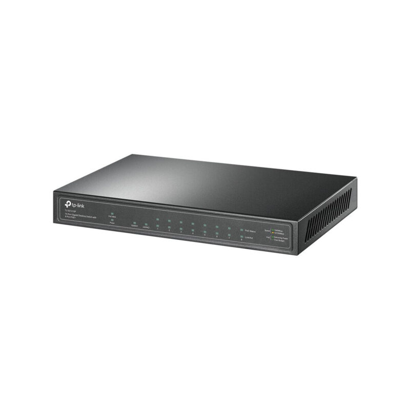 SWITCH TP-LINK TL-SG1210P PoE+