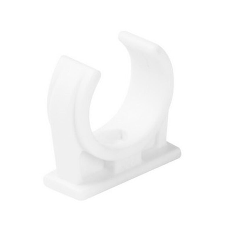 Uchwyt do rur elektroinstalacyjnych półotwarty BIAŁY U-16 (1szt.)