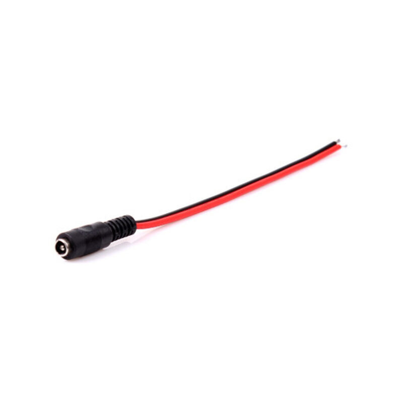 GNIAZDO ZASILAJĄCE NA PRZEWODZIE 2.1/5.5mm
