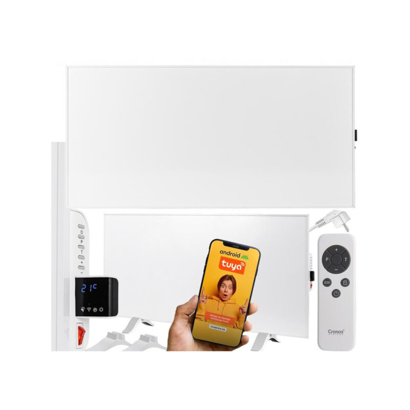 Panel grzewczy IR CRONOS Synthelith PRO CRP-770TWP White