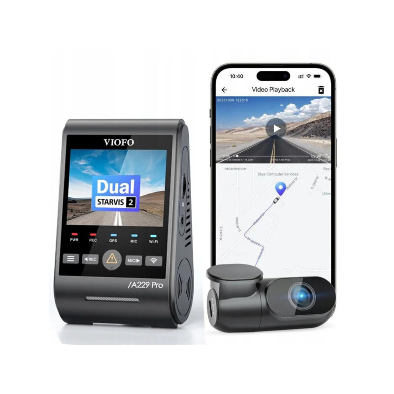 Kamera samochodowa VIOFO A229 PRO 2CH