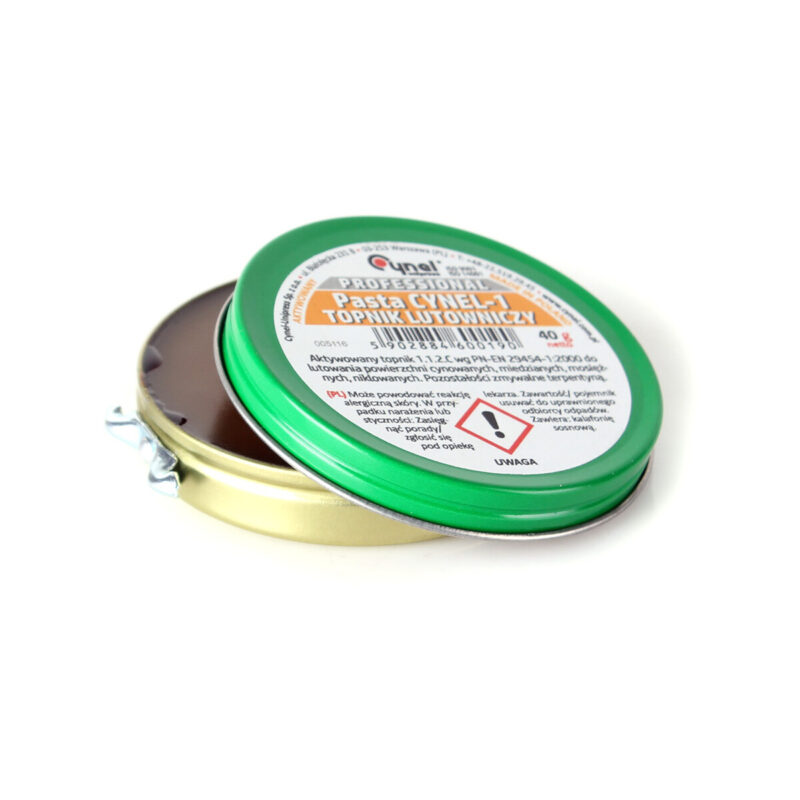 PASTA LUTOWNICZA CYNEL-1 40G DO LUTOWANIA MIĘKKIEGO