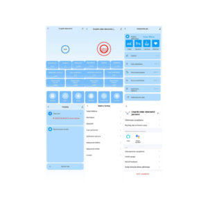 OXT Czujnik radar obecności jasności 230V ZigBee TUYA T160
