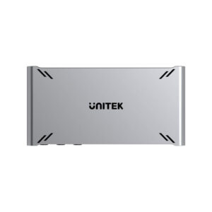 Przełącznik KVM Unitek USB-C 10Gbps z HDMI i transferem plików między systemami