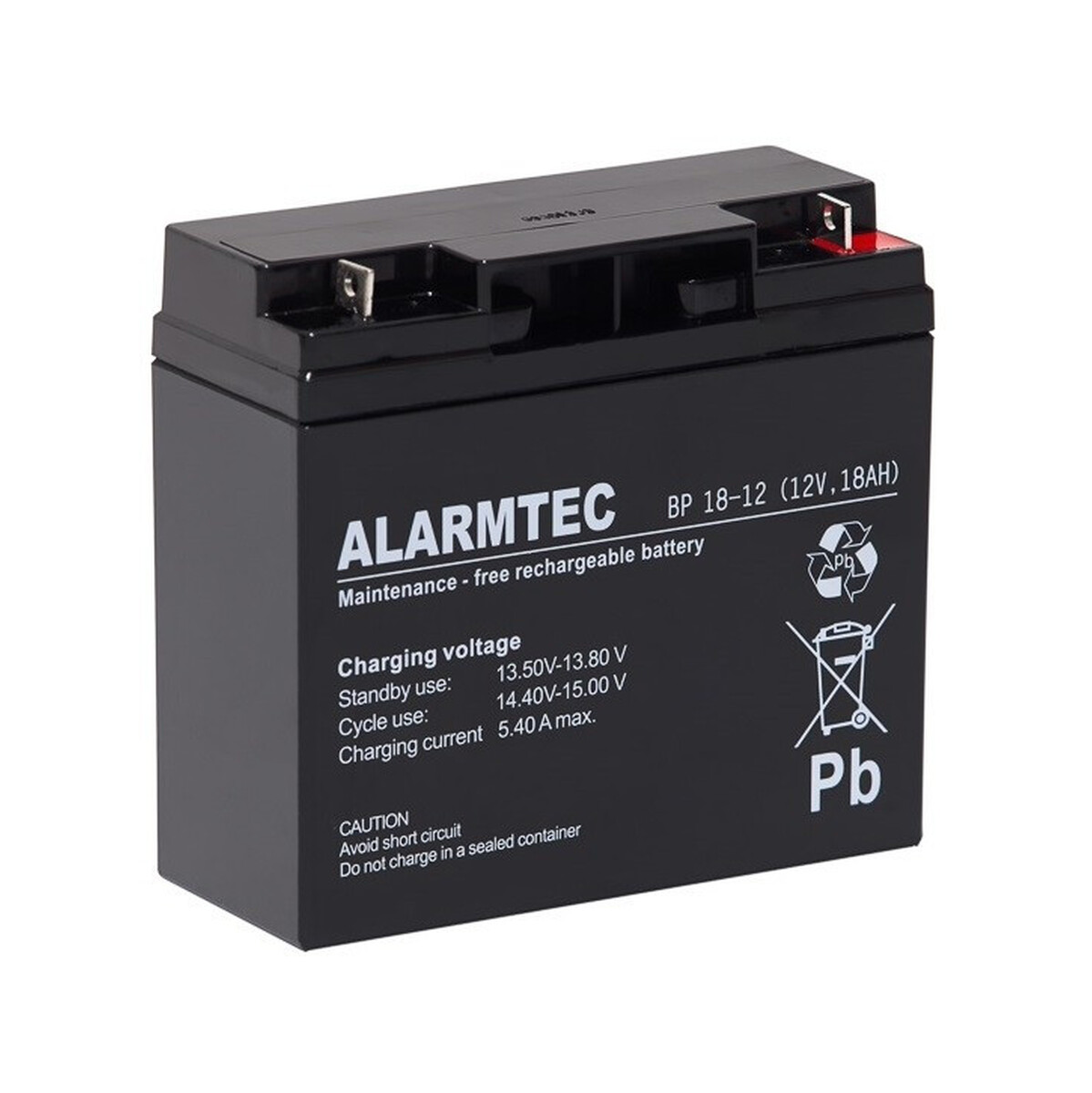 Akumulator AGM ALARMTEC serii BP 12V 18Ah