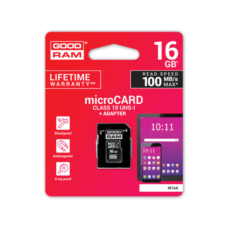 Karta pamięci microSD GOODRAM UHS-I 16GB