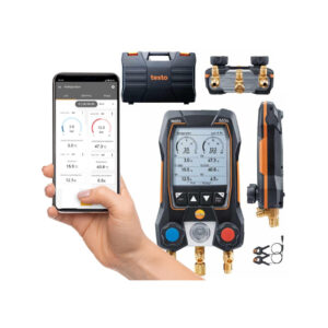 Elektroniczna oprawa zaworowa Testo 550s zestaw Basic 0564 5501