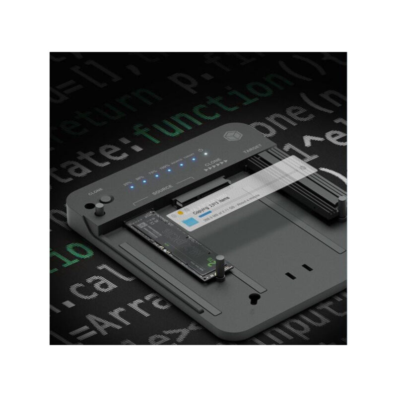 Stacja klonująca i dokująca IcyBox  IB-2913MCL-C31 dla M.2 NVMe SSD i HDD