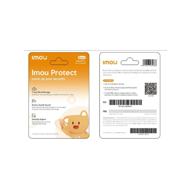 Karta chmura Imou Protect Basic