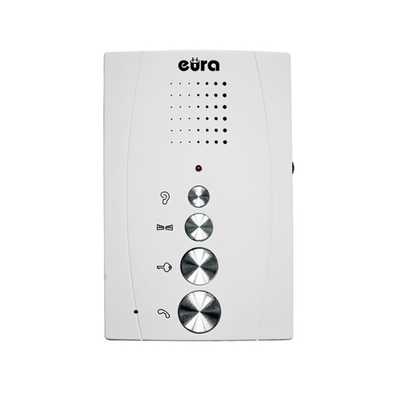 Domofony_Jednorodzinne_Zestawy_EuraTecheu_A31A251_ADP51A3_5905548276229_1588_1 DOMOFON ''EURA'' ADP-51A3 ''DIFESA'' - 1-rodzinny, 2 unifony, interkom, biały