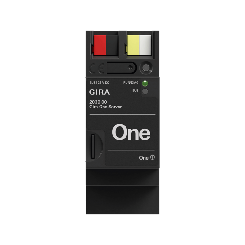 Gira_ONE_5_1_Gira_One_Server_1600x990_27230_1663137152 Zestaw podstawowy GIRA ONE żaluzje i rolety + oświetlenie (6 pomieszczeń)