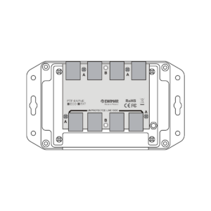 PTU_PTF-6-BOX 4-kanałowy moduł ogranicznika przepięć sieci LAN Gigabit Ethernet EWIMAR PTF-64-EXT/PoE