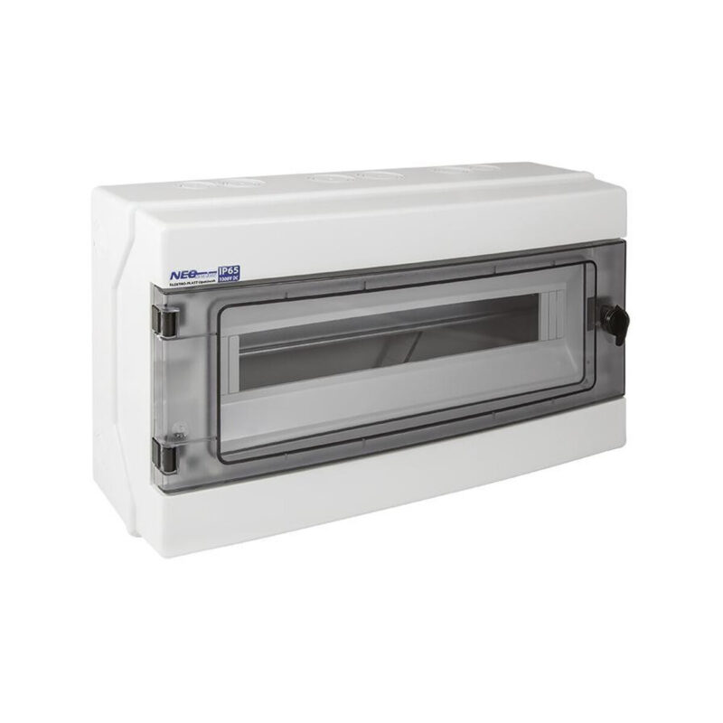 Rozdzielnica hermetyczna modułowa (500V AC, 1000V DC) 1x18 natynkowa (N+PE) IP65 RH-18 ELEKTRO-PLAST OPATÓWEK