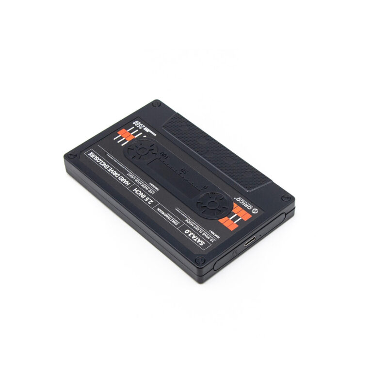 Obudowa dysku Orico 2580C3-V1-BK-EP SATA 2,5" USB-C 6Gbps kaseta