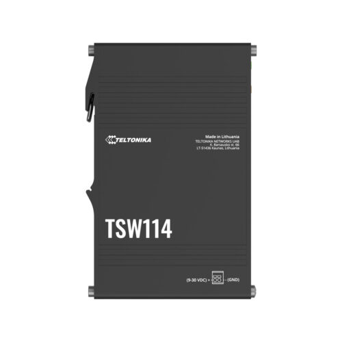 Teltonika TSW114 switch przemysłowy 5xGE (TSW114000000) DIN
