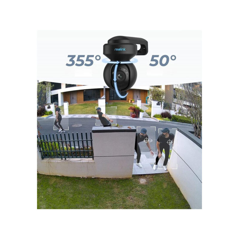 Kamera IP Reolink E Series E540 PTZ 5MP Wi-Fi LED czarna