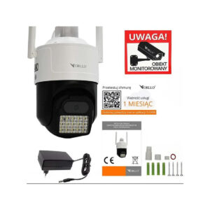 Kamera IP ORLLO Z17 Ultra 4K zewnętrzna obrotowa GSM na kartę SIM 8MPx