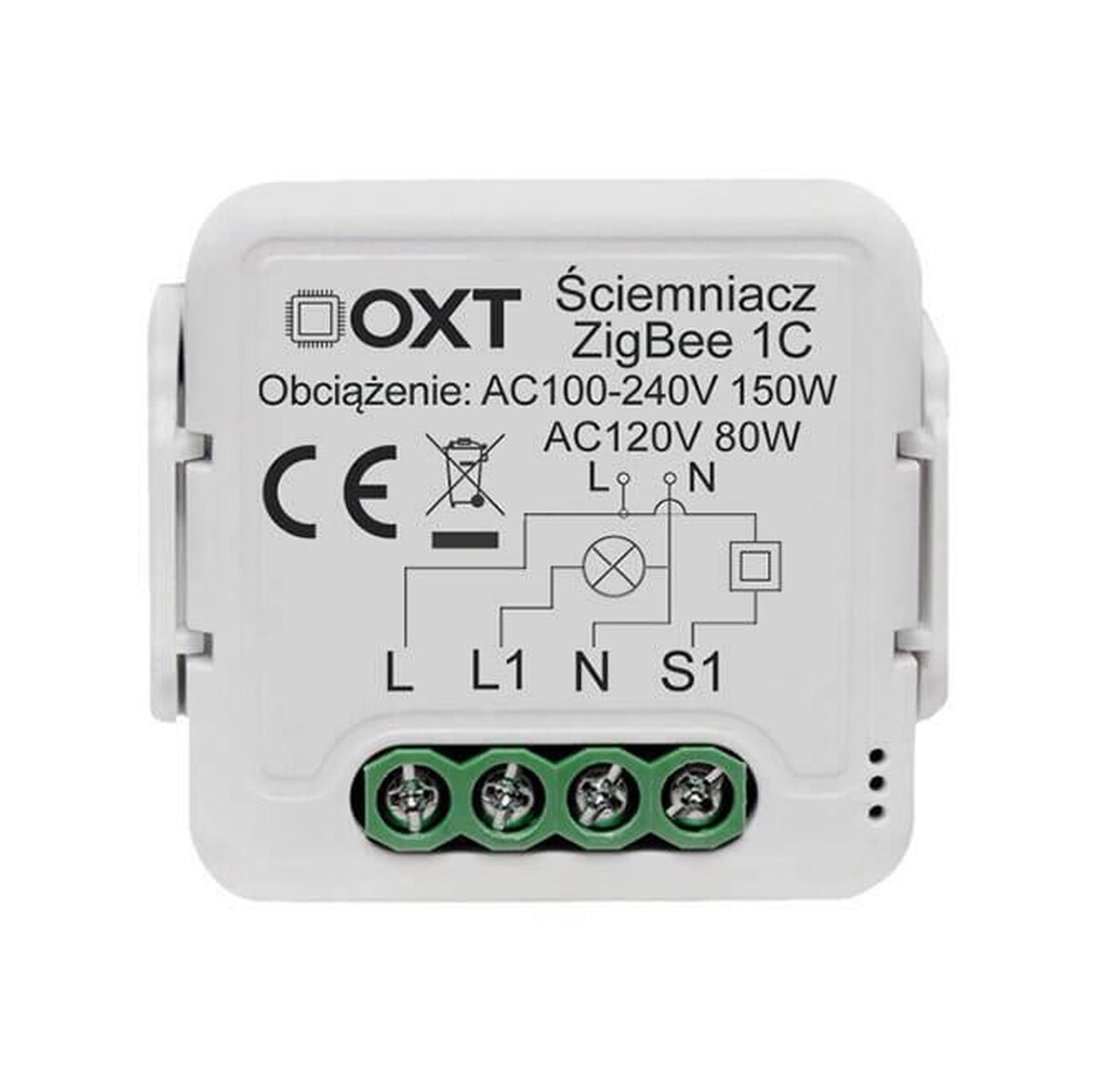 Moduł OXT mini ściemniacz 1 obwód ZigBee TUYA T265