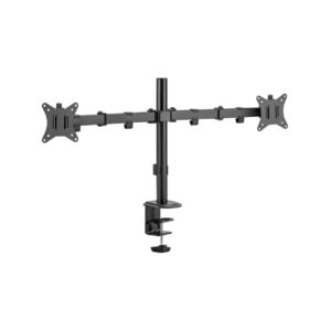 Uchwyt biurkowy przegubowy na 2 monitory Spacetronik SPA-120