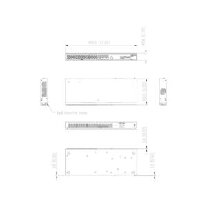 Switch Hikvision DS-3E2528-HI-24T4F LinkVu
