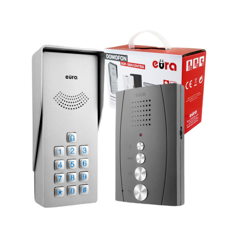 Domofon EURA ADP-38A3 ENTRA grafit