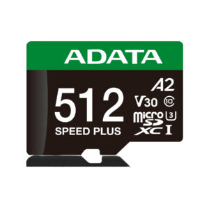 Adata Karta pamięci microSD Speed Plus 512GB UHS1 U3 V30 A2 180/160 MB/s