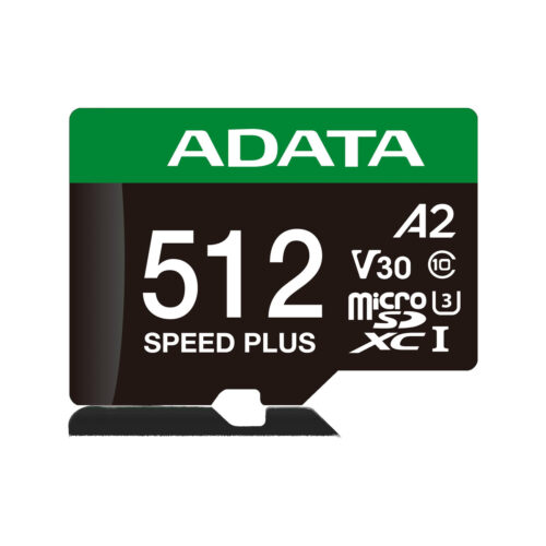 Adata Karta pamięci microSD Speed Plus 512GB UHS1 U3 V30 A2 180/160 MB/s