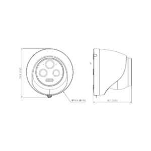 KAMERA IP DAHUA HY-FT121LD-TD1F4