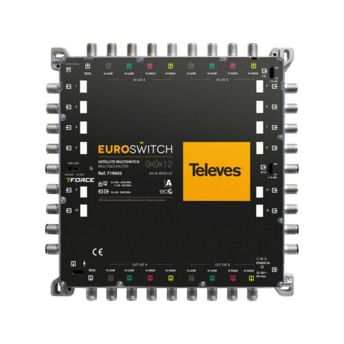 Multiswitch Televes EUROSWITCH 9x9x12 ref. 719602