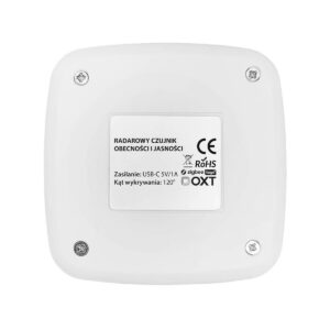 OXT Czujnik radar obecności jasności USB WiFi TUYA T155