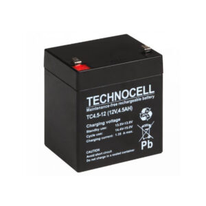 Akumulator AGM TECHNOCELL serii TC 12V 4,5Ah