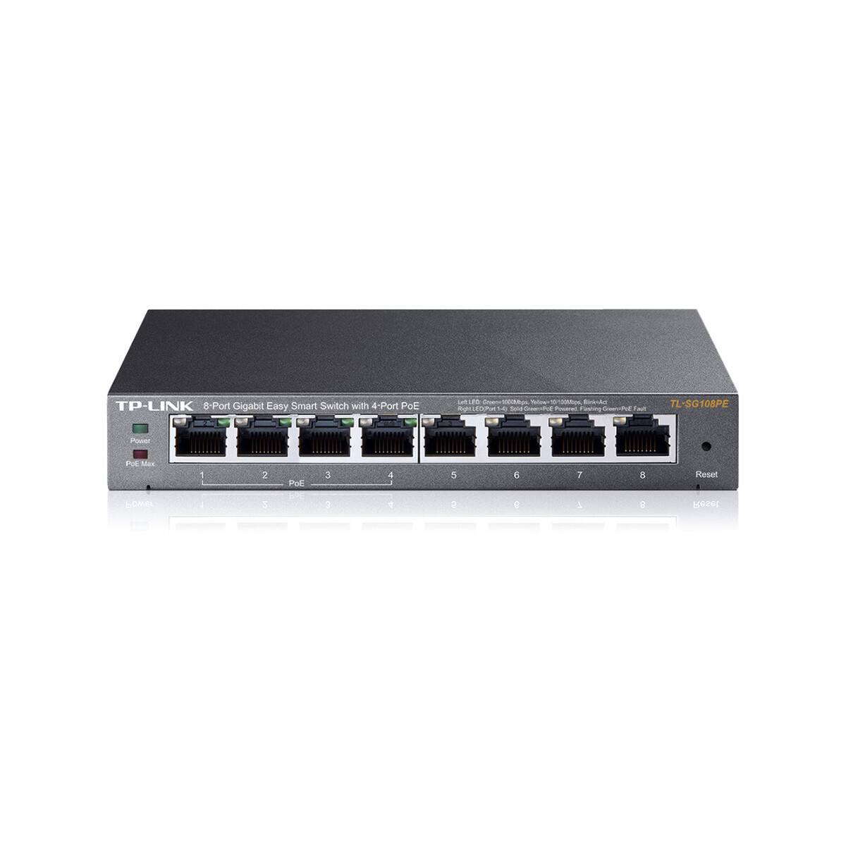 SWITCH TP-LINK TL-SG108PE