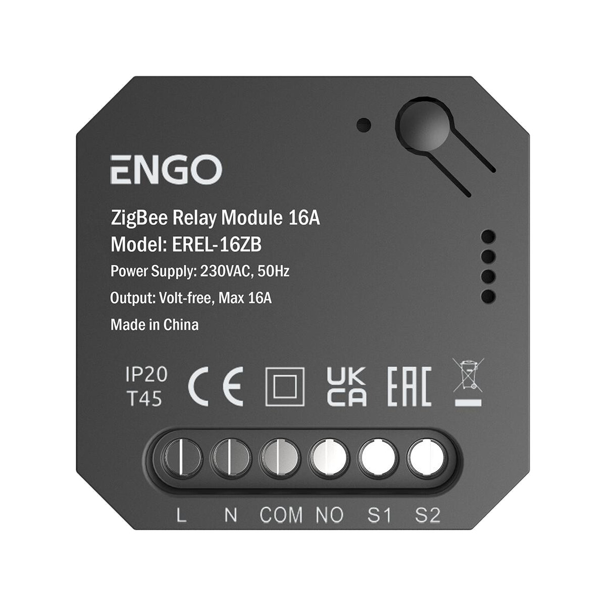 ENGO Controls EREL-16ZB - Smart Relay - Inteligentny przekaźnik ZigBee do systemu ENGO Smart