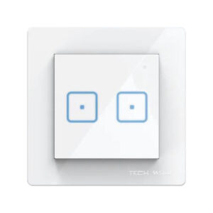 Przewodowy włącznik dwupolowy biały FS-02M Tech Sterowniki