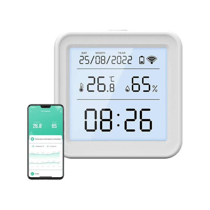 Inteligentny czujnik temperatury i wilgotności WiFi Gosund S6 LCD Tuya