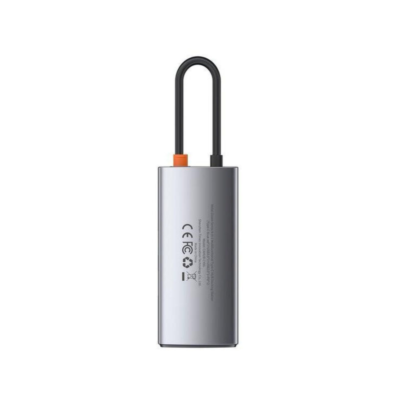 Hub USB Baseus Metal Gleam 4w1