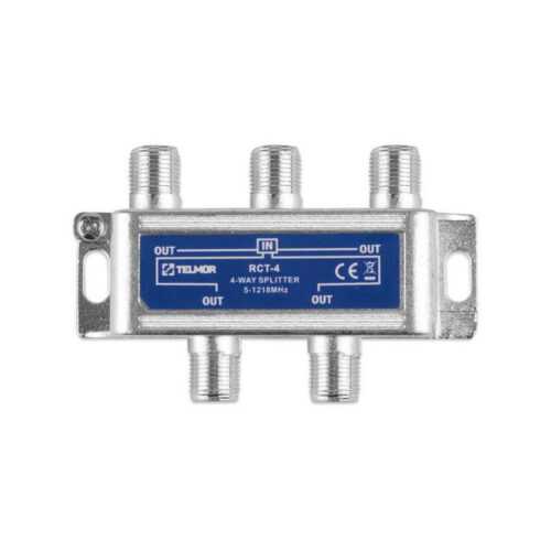 Rozgałęźnik TELMOR RCT-4 Splitter 4x 1.2G
