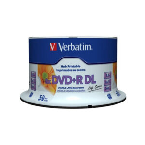 Płyty DVD+R DL Verbatim Inkjet Printable (50szt)