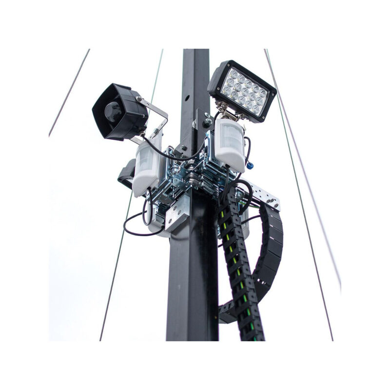 Mobilna wieża do zdalnego wideomonitoringu CCTV iCAM-TOWER AI 5MQ3