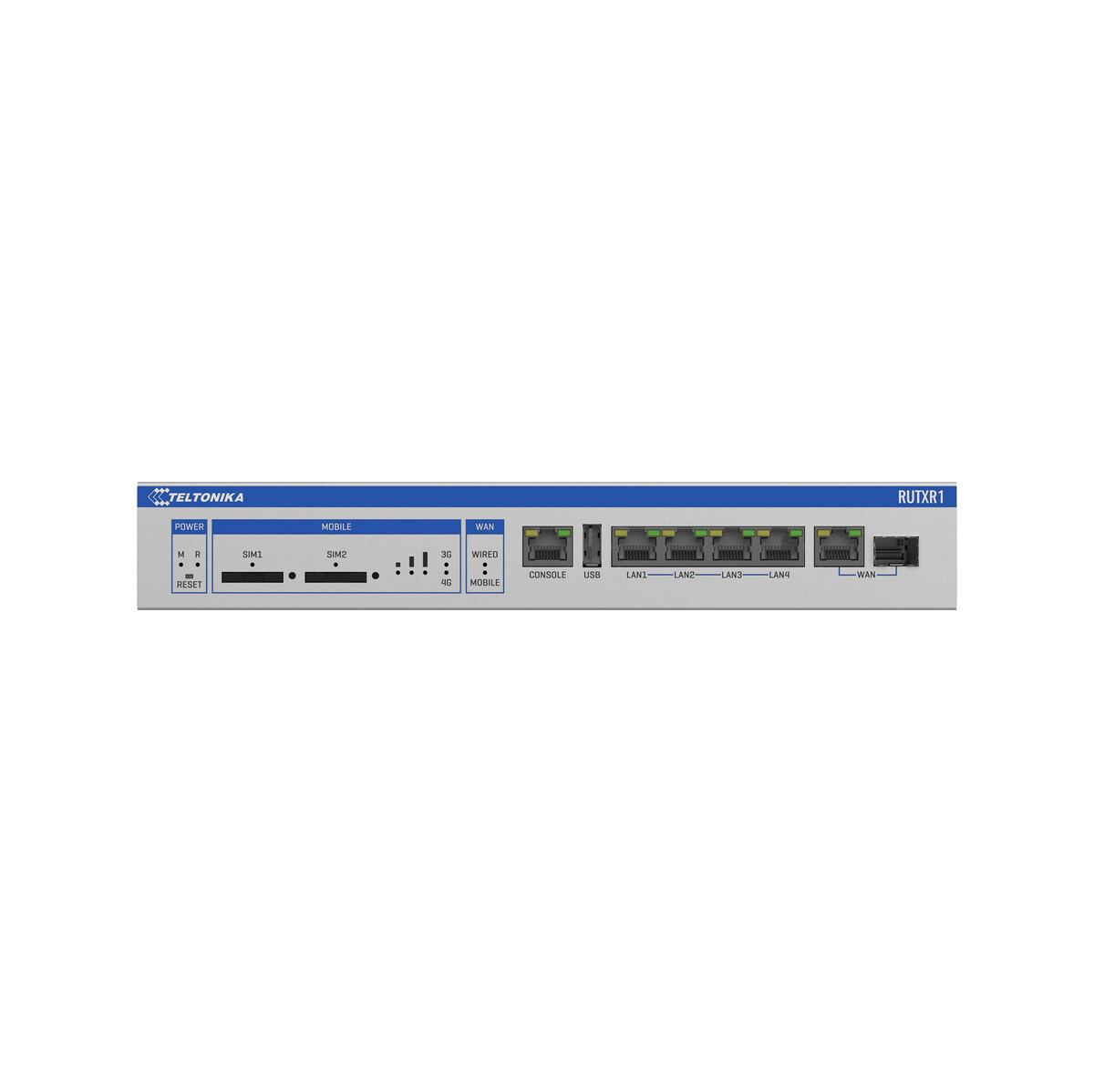 Teltonika RUTXR1 router przemysłowy 4G / LTE (RUTXR1300000)