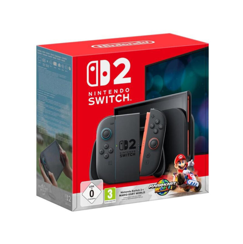 Konsola do gier NINTENDO Switch 2 + gra (Mario Kart World)